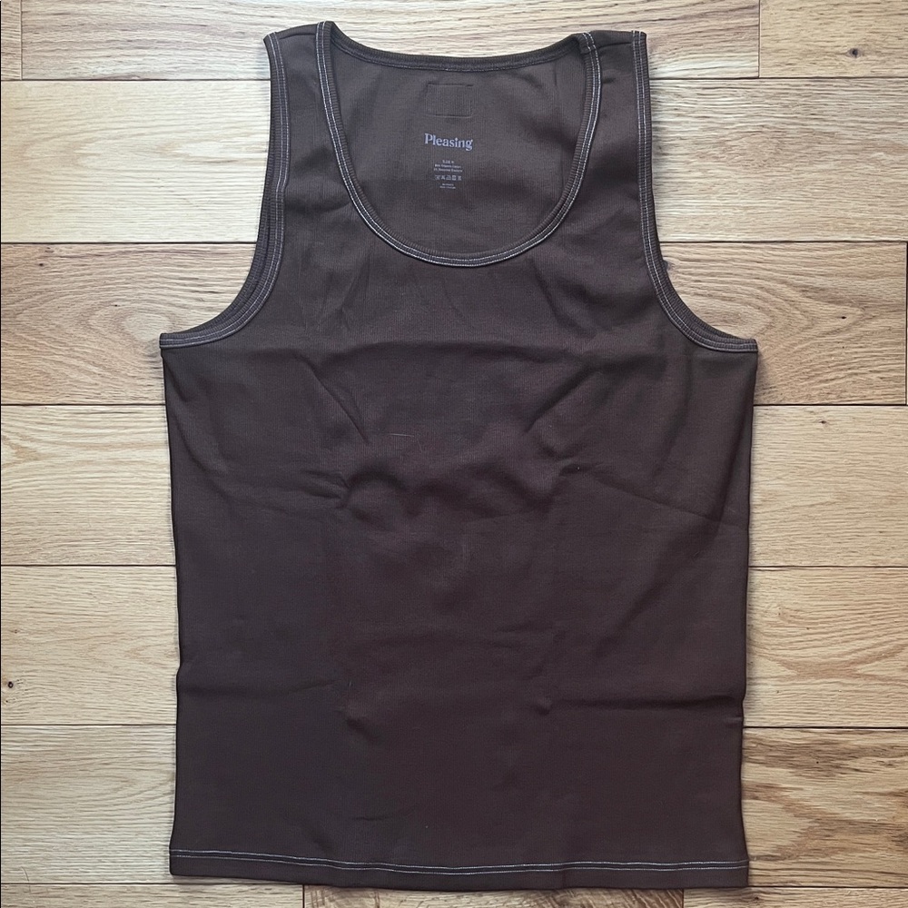Pleasing by Harry Styles Brown Tank Top